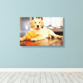 Toile Golden Retriever (Insitu (Plancher de Bois))
