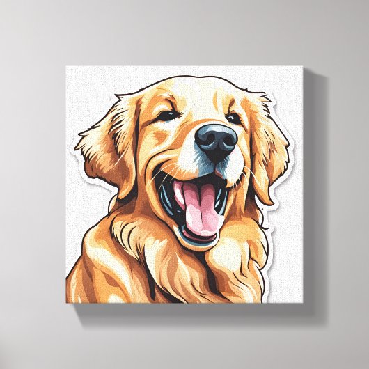Toile Golden Retriever (Recto)
