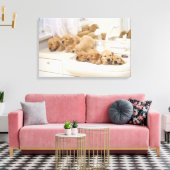 Toile Golden Retriever ; est relativement moderne et 3 (Insitu(Salon))