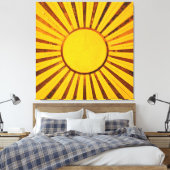 Toile Golden Sunburst (Insitu(Chambre))