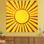 Toile Golden Sunburst (Insitu(Salon))