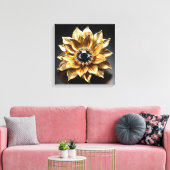 Toile Golden Sunburst Brooch (Insitu(Salon))