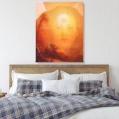 Toile Golden Sunrise Angel (Insitu(Chambre))