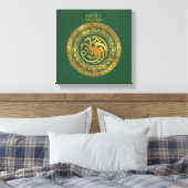 Toile Golden Targaryen Crest (Insitu(Chambre))