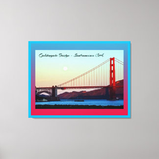 Toile Goldengate Bridge San Francisco CA.