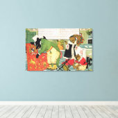 Toile Goldilocks et les trois ours (Insitu (Plancher de Bois))