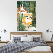 Toile Goldilocks & Three Bears Canvas Print (Insitu(Chambre))