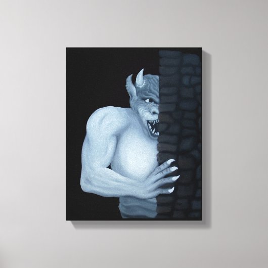 Toile Golem - Gargoyle (Recto)