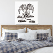 Toile Golem Gargoyle (Insitu(Chambre))