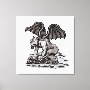 Toile Golem Gargoyle