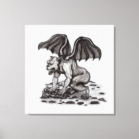 Toile Golem Gargoyle (Recto)