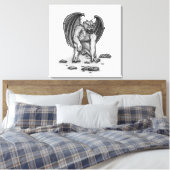 Toile Golem Gargoyle (Insitu(Chambre))