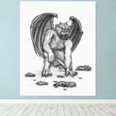 Toile Golem Gargoyle (Insitu (Plancher de Bois))