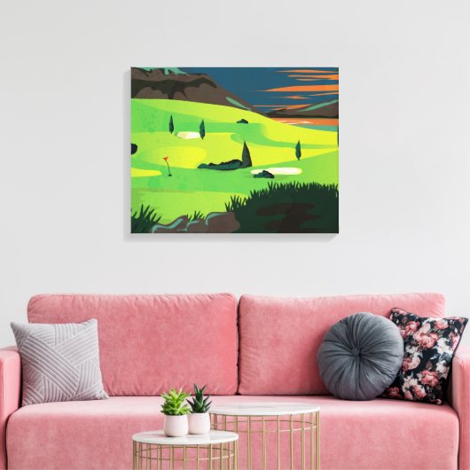 Toile Golf (Insitu(Salon))