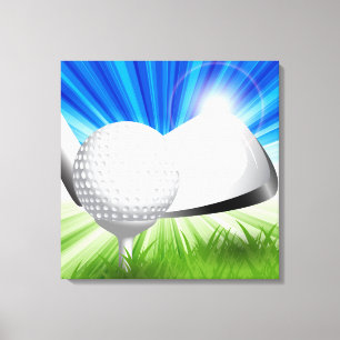 Toile Golf Canvas Art
