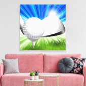 Toile Golf Canvas Art (Insitu(Salon))