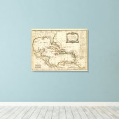 Toile Golfe du Mexique, Caraïbes (Insitu (Plancher de Bois))