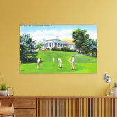 Toile Golfeurs sur McGregor Golf Links Scène (Insitu(Salon))