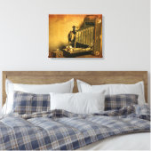 Toile Goliath contre David (Insitu(Chambre))
