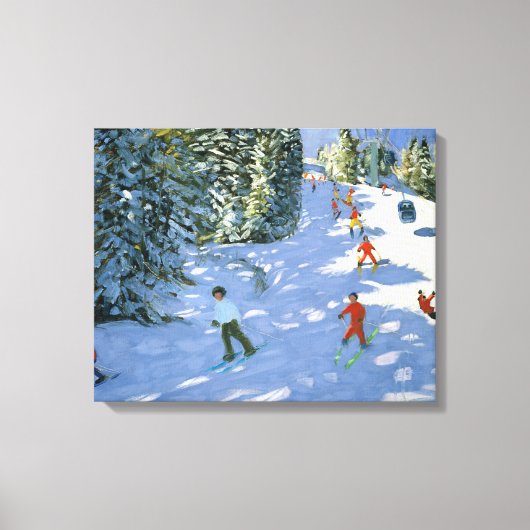 Toile Gondola Alpes autrichiennes 2004 (Recto)