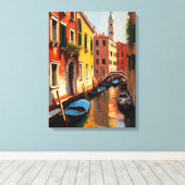 Toile Gondola Serenade à Venise (Insitu (Plancher de Bois))