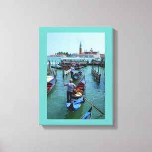 Toile Gondolas à Venise