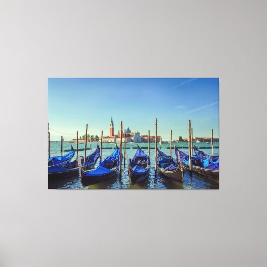 Toile Gondolas à Venise, Italie (Recto)