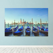 Toile Gondolas à Venise, Italie (Insitu (Plancher de Bois))