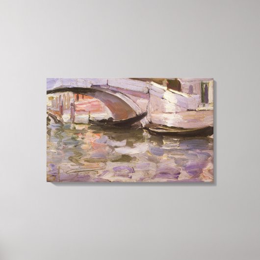 Toile Gondolas de John Singer Sargent, Impressionnisme A (Recto)