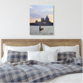 Toile gondole vénitienne au coucher du soleil (Insitu(Chambre))