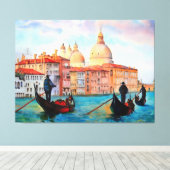 Toile Gondoles de Venise (Insitu (Plancher de Bois))