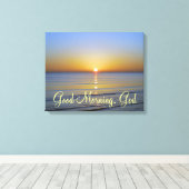 Toile Good Morning God Christian Cote (Insitu (Plancher de Bois))