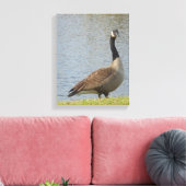 Toile Goose By Pond Canvas (Insitu(Salon))
