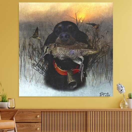 Toile Gordon Setter (Insitu(Salon))