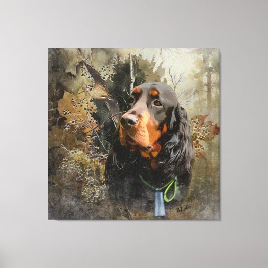 Toile Gordon Setter (Recto)