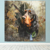 Toile Gordon Setter (Insitu (Plancher de Bois))