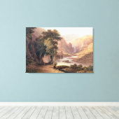 Toile Gorge de Tasmanian (w/c) (Insitu (Plancher de Bois))