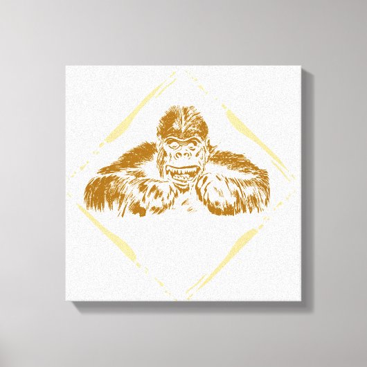 Toile Gorilla vintage (Recto)