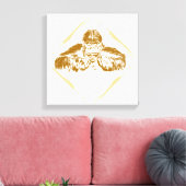 Toile Gorilla vintage (Insitu(Salon))