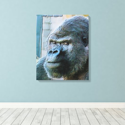 TOILE GORILLAS (Insitu (Plancher de Bois))