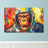 TOILE GORILLE DE L'ESPACE (Insitu (Plancher de Bois))