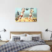Toile Goschen et Ritchie, le Champion Weight (Insitu(Chambre))