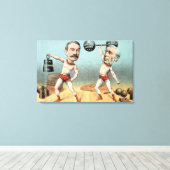 Toile Goschen et Ritchie, le Champion Weight (Insitu (Plancher de Bois))