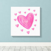 Toile Gosses de Heart (Insitu (Plancher de Bois))
