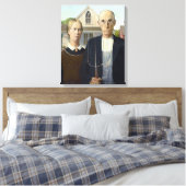 Toile gothique américain - Grant Wood (Insitu(Chambre))