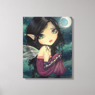Toile Gothique Cute Big Eye Fairy Imaginaire Art