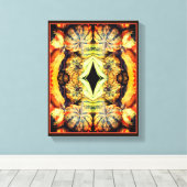 Toile Gourdes colorées et fantaisie Gros plan Abstrait (Insitu (Plancher de Bois))