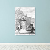 Toile Goûter, ou Porte de Burlington, 1732 (Insitu (Plancher de Bois))