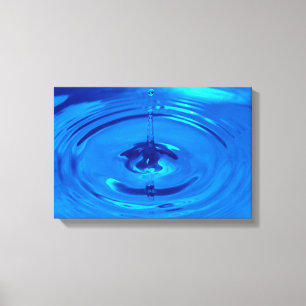 Toile Goutte d'eau