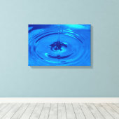 Toile Goutte d'eau (Insitu (Plancher de Bois))